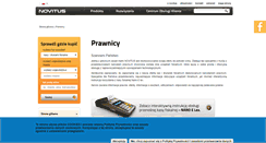 Desktop Screenshot of prawnicy.novitus.pl